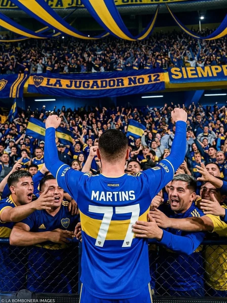 Sem palavras meu primeiro título 🥺em casa , só agradecer a toda torcida e a todos que me apoiaram, vamo boca 💛💙#Apertura 🏆