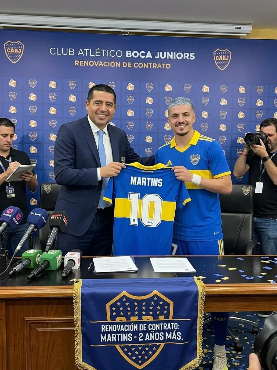 Família apesar da vontade imensa de ir pra Europa ,defender o villarreal , o boca renovou meu contrato e ainda meu padrinho (Riquelme)que…