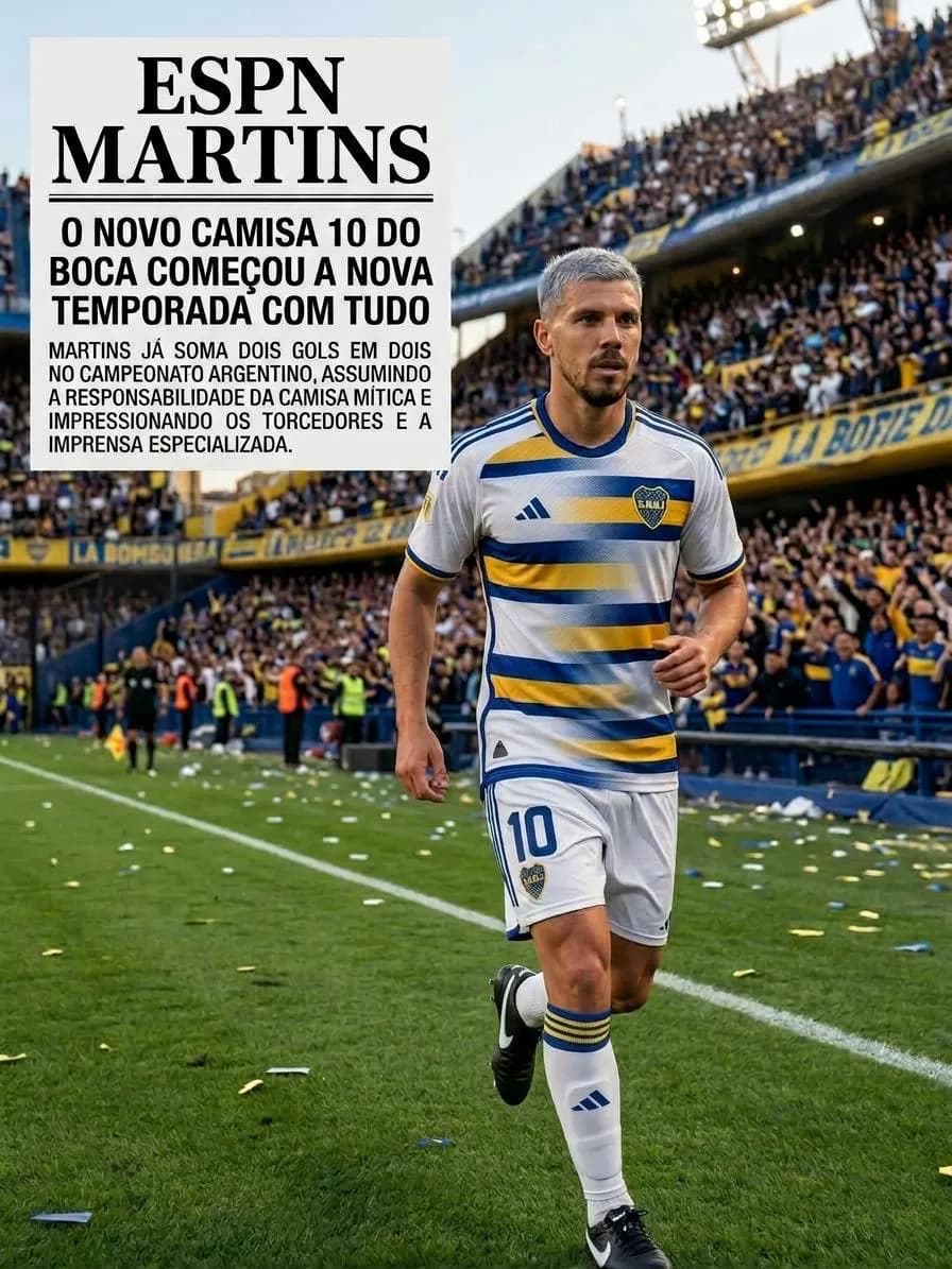 Martins em alta ⚽️💙💛