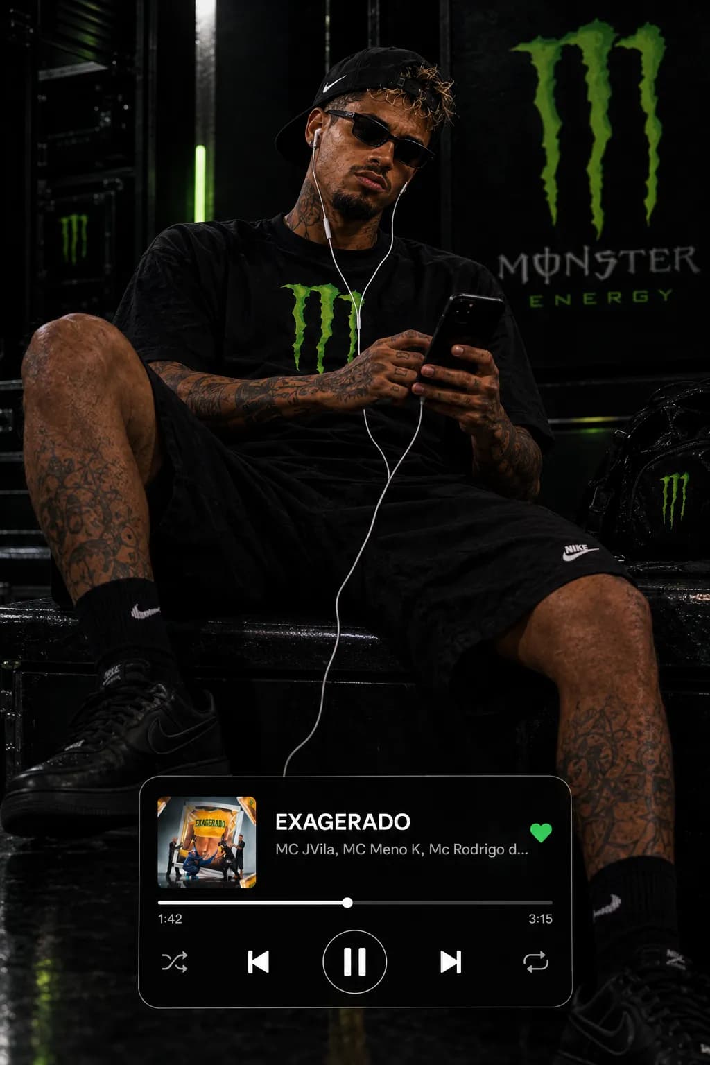 There's no way around it before that Champions League match, I need to listen to some music to relax, and if you want to listen to music,…