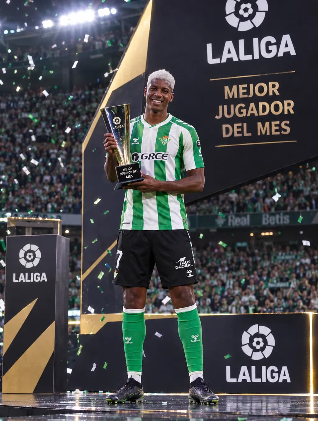 Depois detergente passado meu primeiro mês no real bets consigo o prêmio de melhor jogador do mês!⚽💪