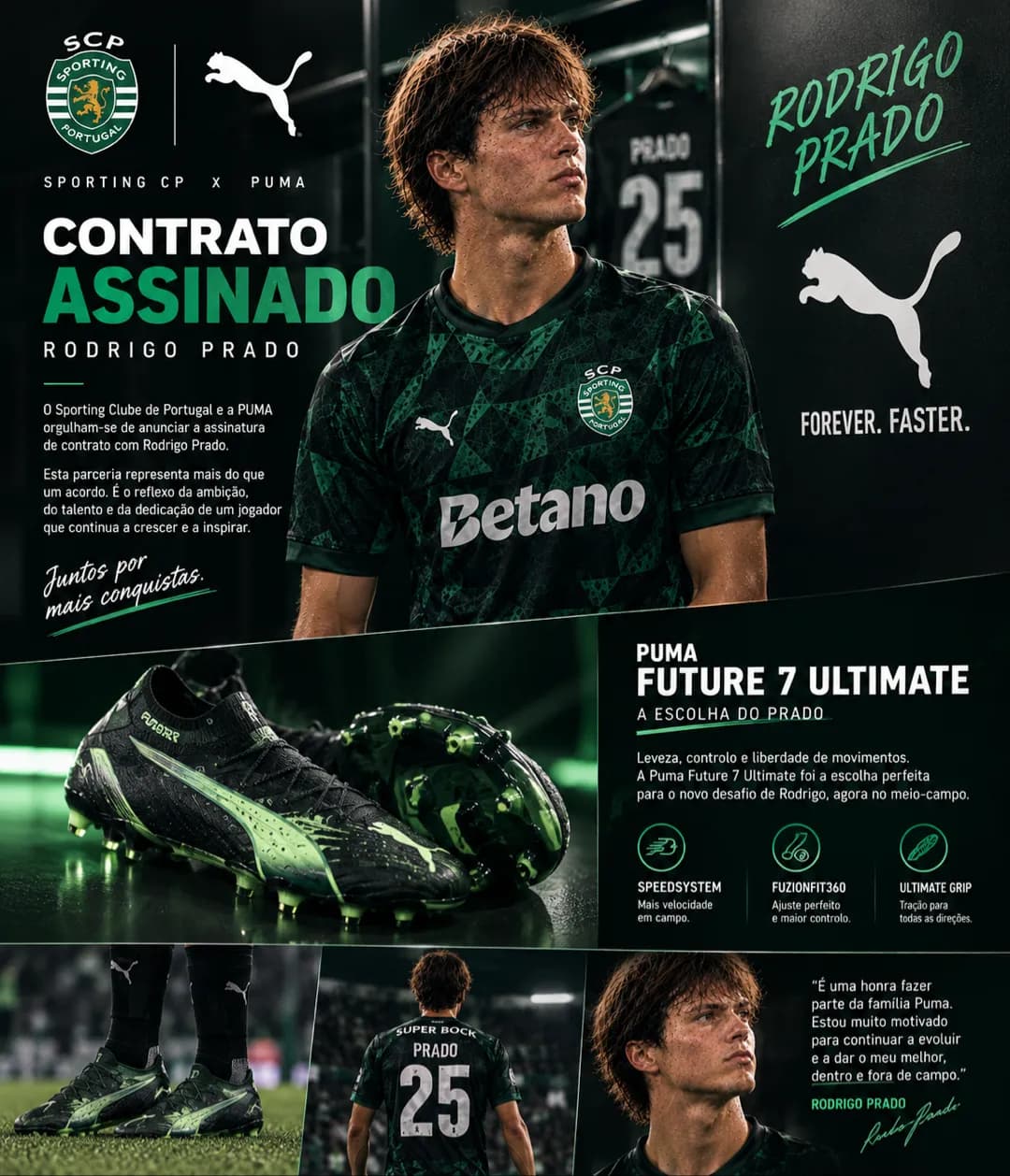 Obrigada por esta oportunidade puma
