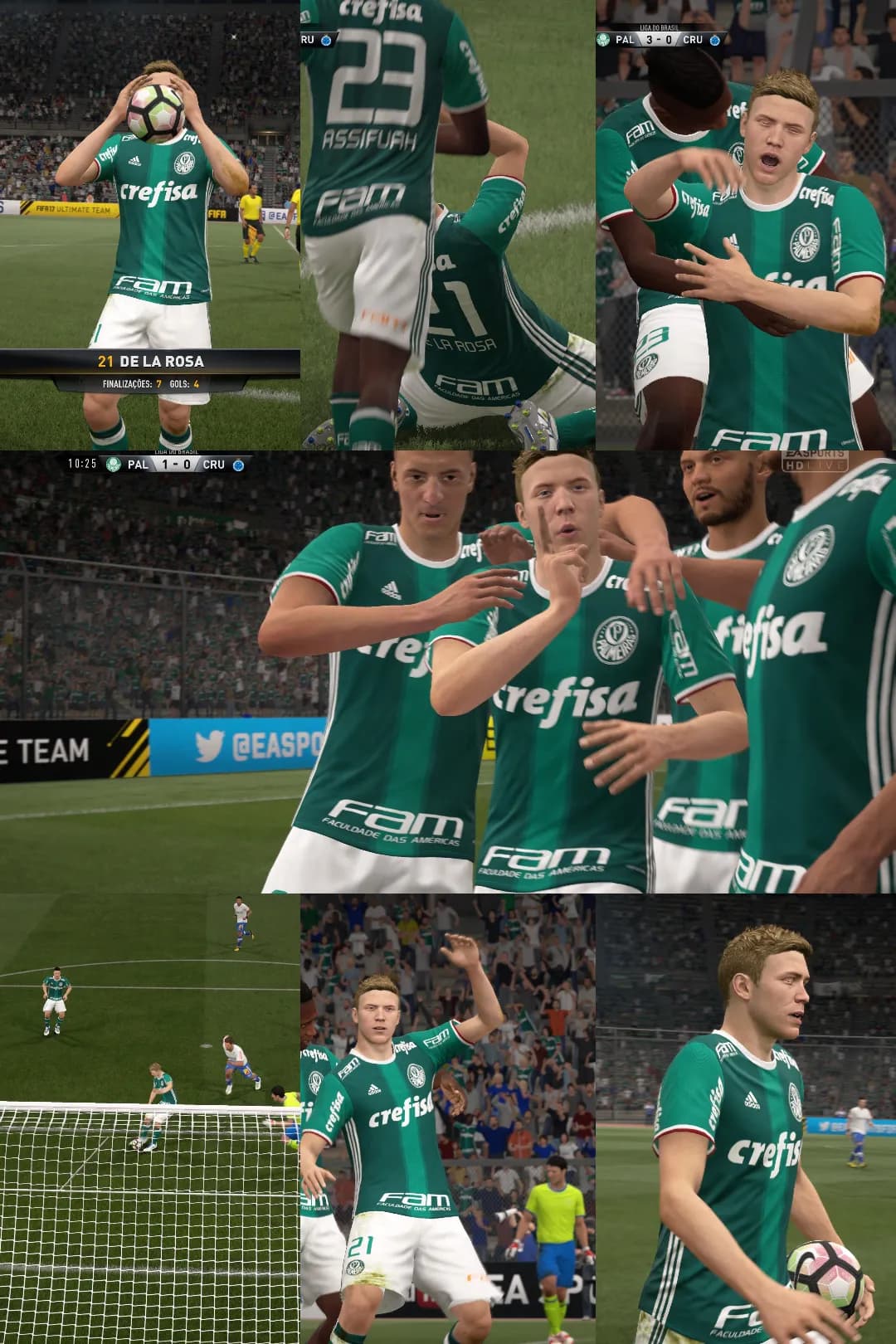 5-0 no Cruzeiro e pôquer pra mim. +4⚽🔥🔥