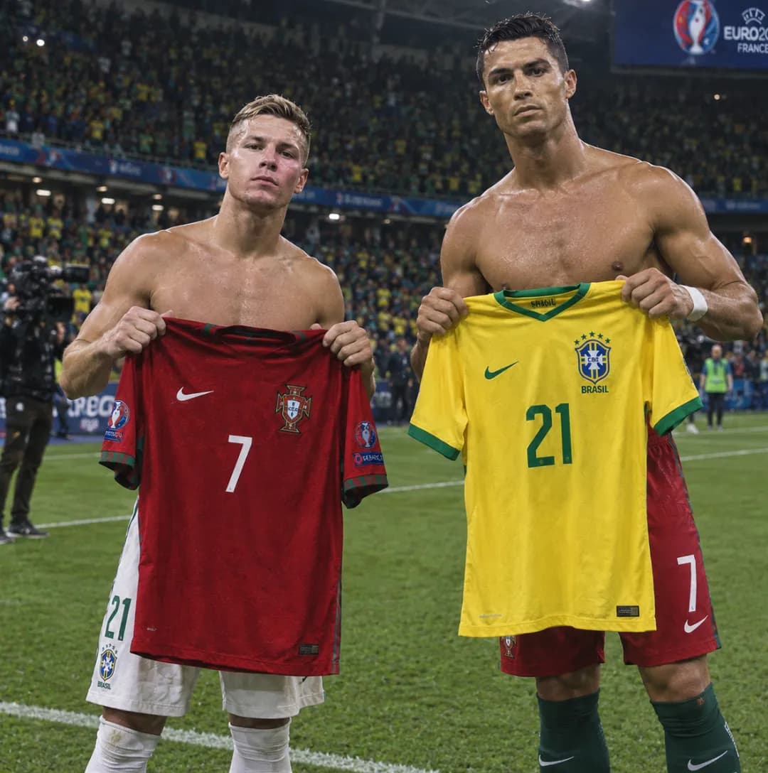 Obrigado ídolo 🇵🇹 @CristianoRonaldo7