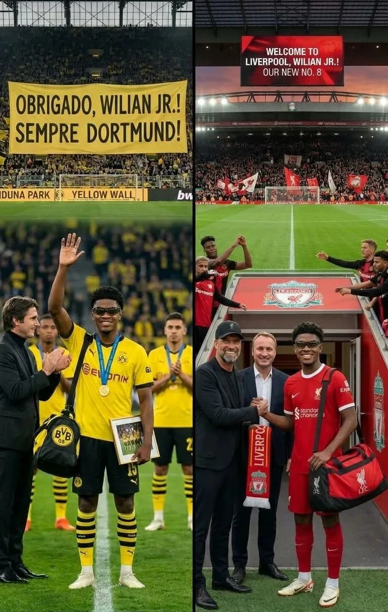 Obrigado Dortmund pela oportunidade só tenho a agradecer!!! Pra cima Liverpool.