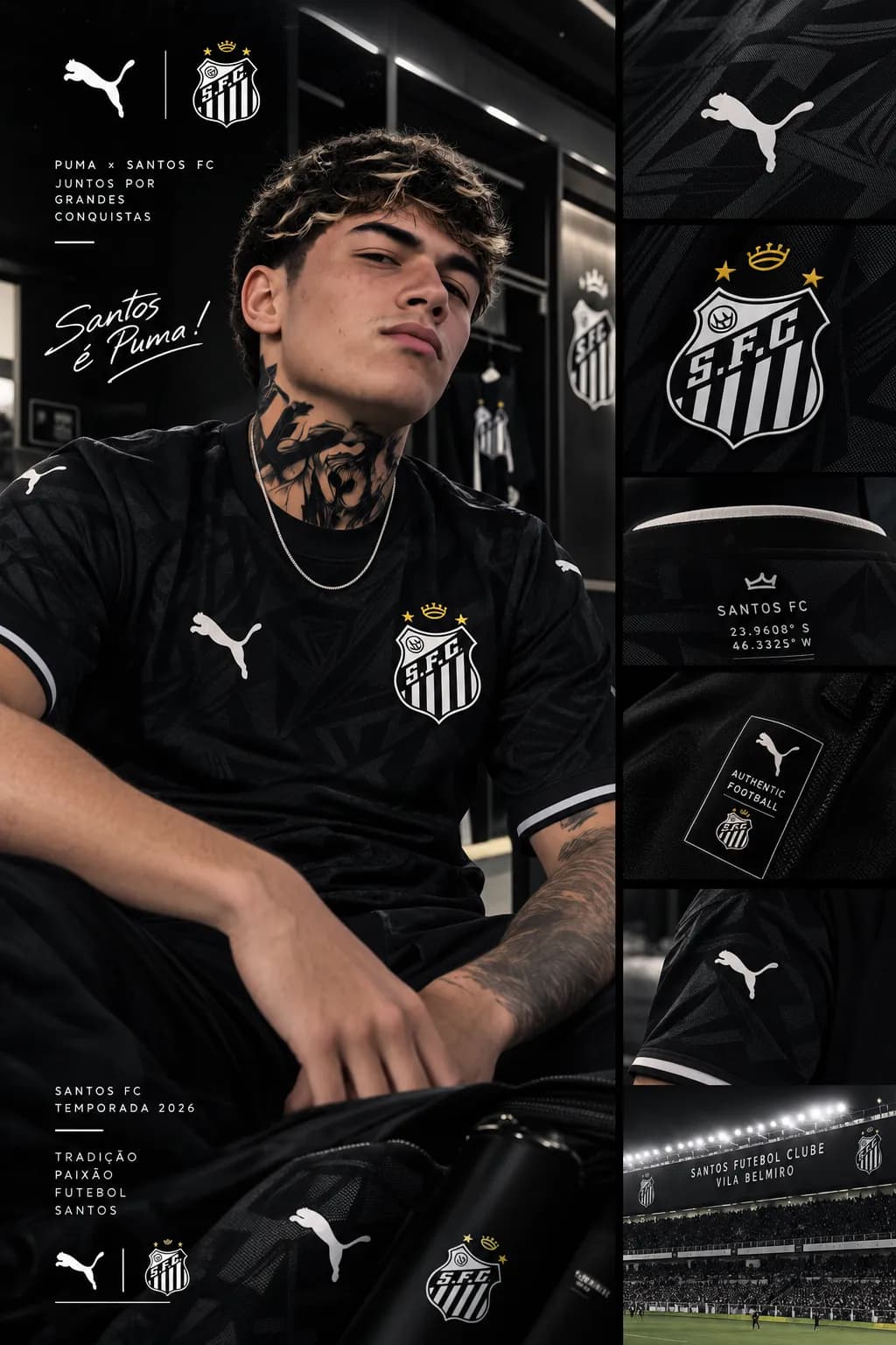 Pedro Fecha Cotrato com Puma e no Anúncio Diz :NextGenerention