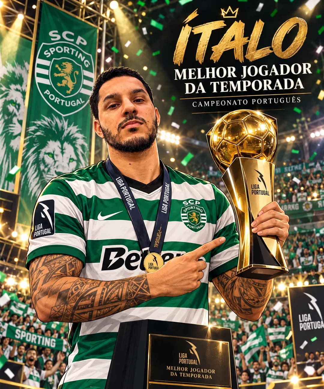 É isso família! Primeiro de muitos troféus Muito feliz por essa conquista individual Representa muito do meu trabalho Vamoooo pra cima !!…
