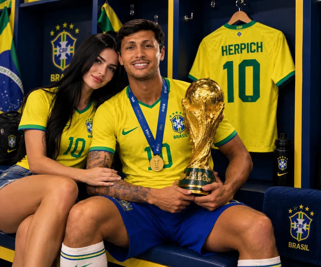 Obrigado por me apoiar sempre Amor!❤️ campeão Sub-20