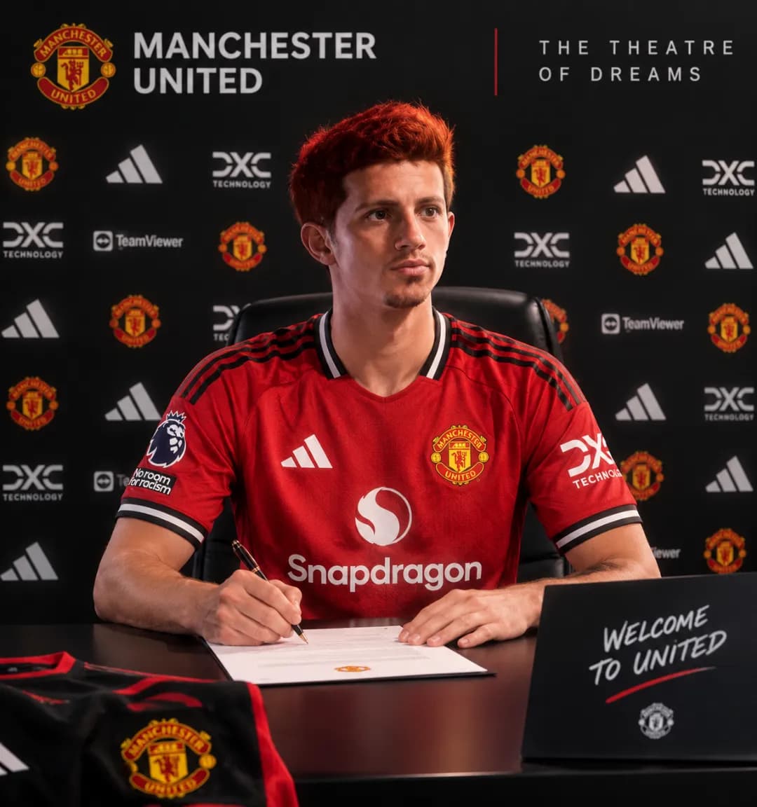 MANCHESTER IS RED! Chinese is the new signing for the Red Devils! #football #Chinese #United