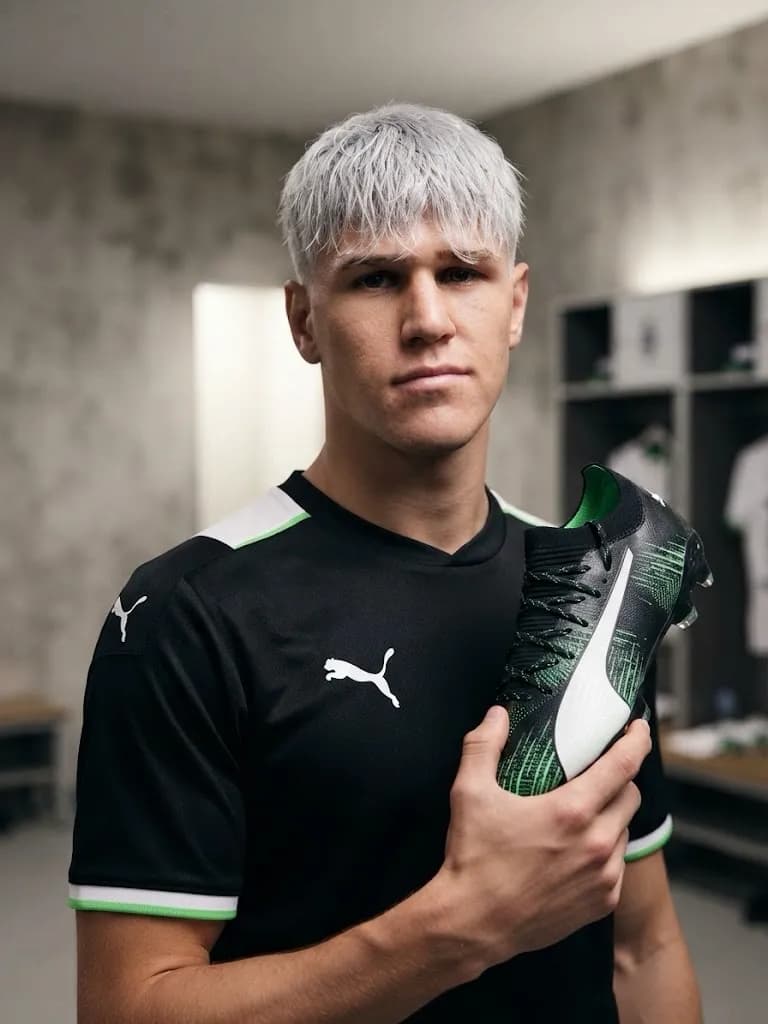 Assinei contrato com a puma