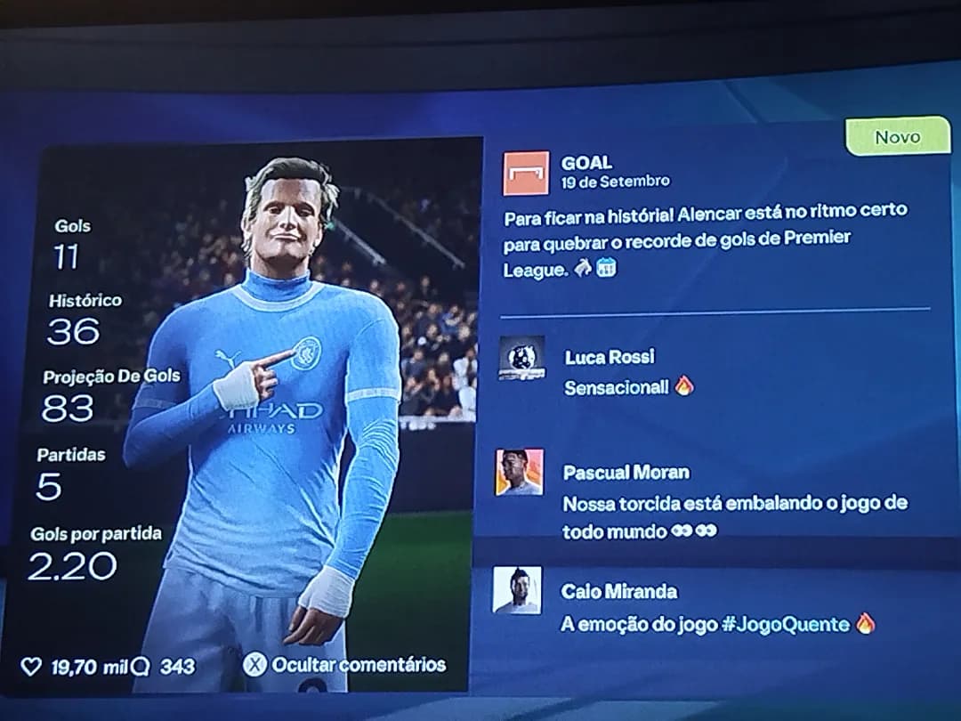 nada para ele