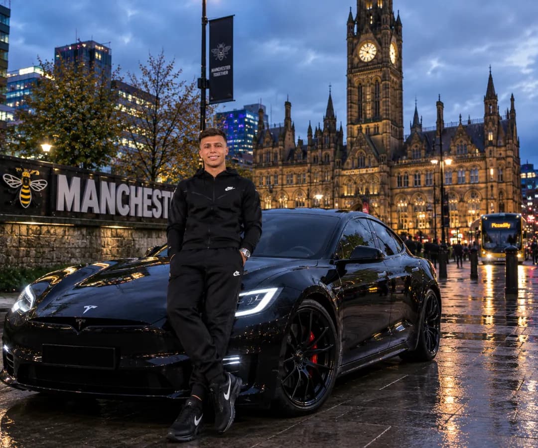 aproveita do a pré temporada em Manchester✌️