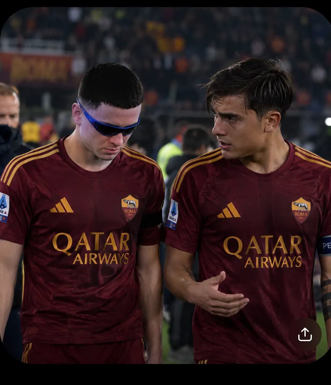 Juntos reecontraremos o caminho da vitoria nesse campeonato tão importe para nòs ⚽️🙏🏼🏆roma 0 x 1 ol