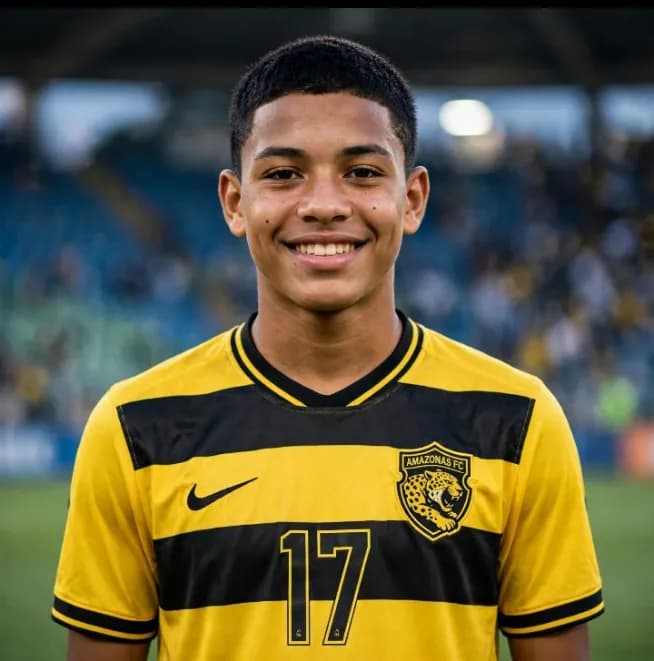 Me chamo Sonaldinho Veiga, sou camisa 23 do Amazonas. Sou de Brasil. Essa carreira começa agora, do zero. Acompanhem aí!