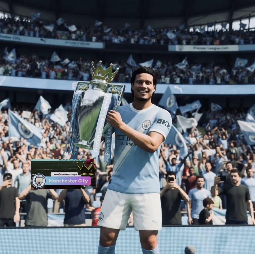 Reached the top, where we belong. Premier League champions.