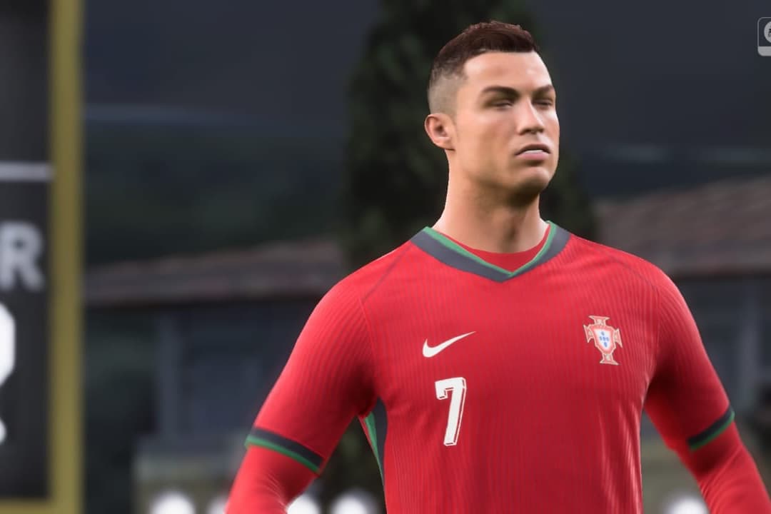 Ronaldo recebe amarelo ao segundo tempo de jogo! Mas apito final chegou!