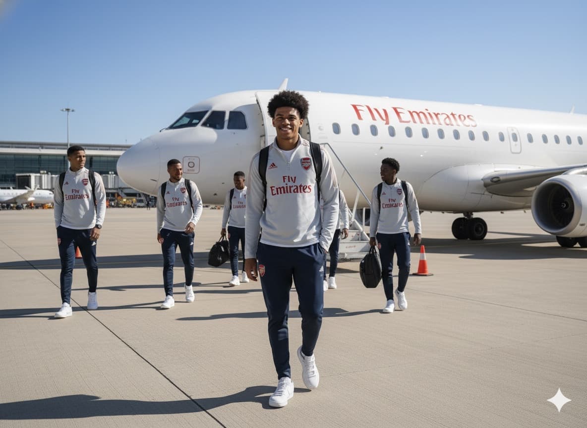 Chegando a Portugal para jogar a final da Champions League no estádio do Benfica 🇵🇹