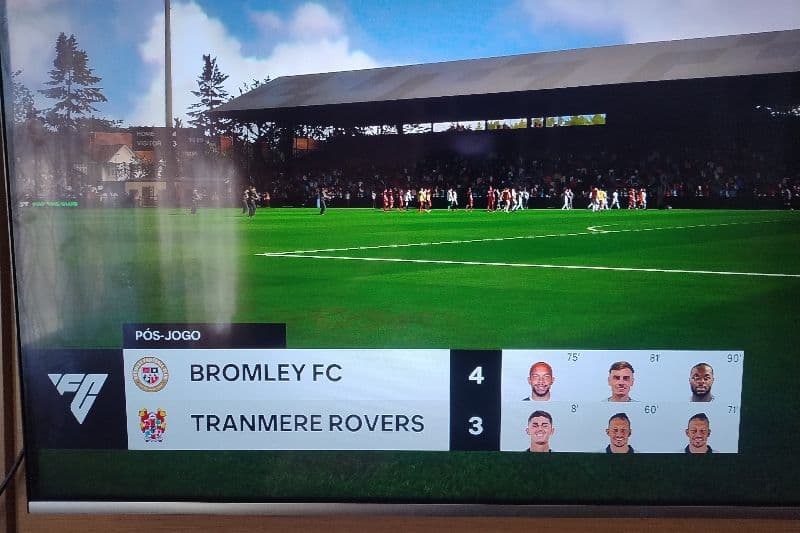 ISSO É BROMLEY, NÓS ESTÁVAMOS TOMANDO 1X3 VIRAMOS PRA 4X3, VAMOS BROMLEYYYYYYY