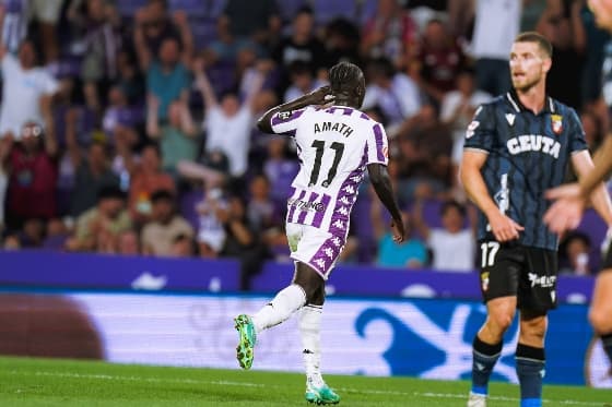 2 JOGOS E NENHUMA DERROTA! 💜🔥 Valladolid jogou contra Valencia e Celta Vigo. Conseguiu um empate de 1×1 contra o Valencia. Já contra o …