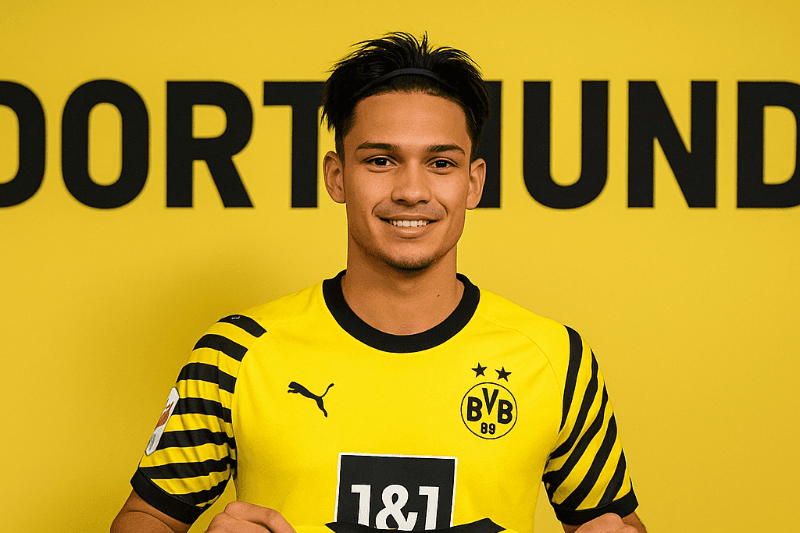 💛🖤 Novo desafio, novos sonhos! Oficialmente apresentado como jogador do Borussia Dortmund. Vestir a camisa 9 de um gigante europeu é um…