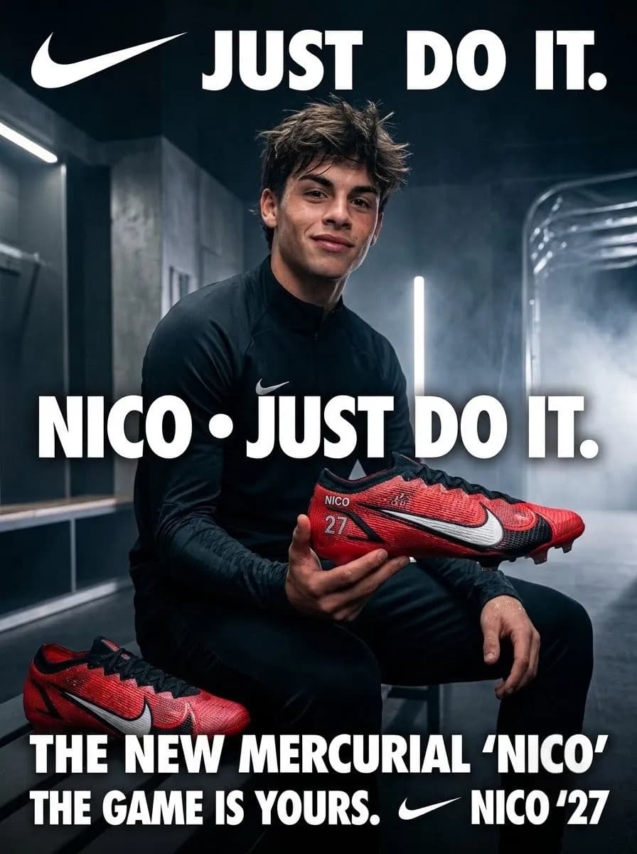 Um novo capítulo. Novas chuteiras. O mesmo sonho. 👟🔥 #JustDoIt #Nike