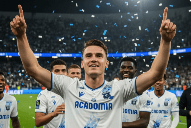 O ótimo jogo de Paul fez o Auxerre vencer o Líder do campeonato! Muitos elogios ao artilheiro da liga.