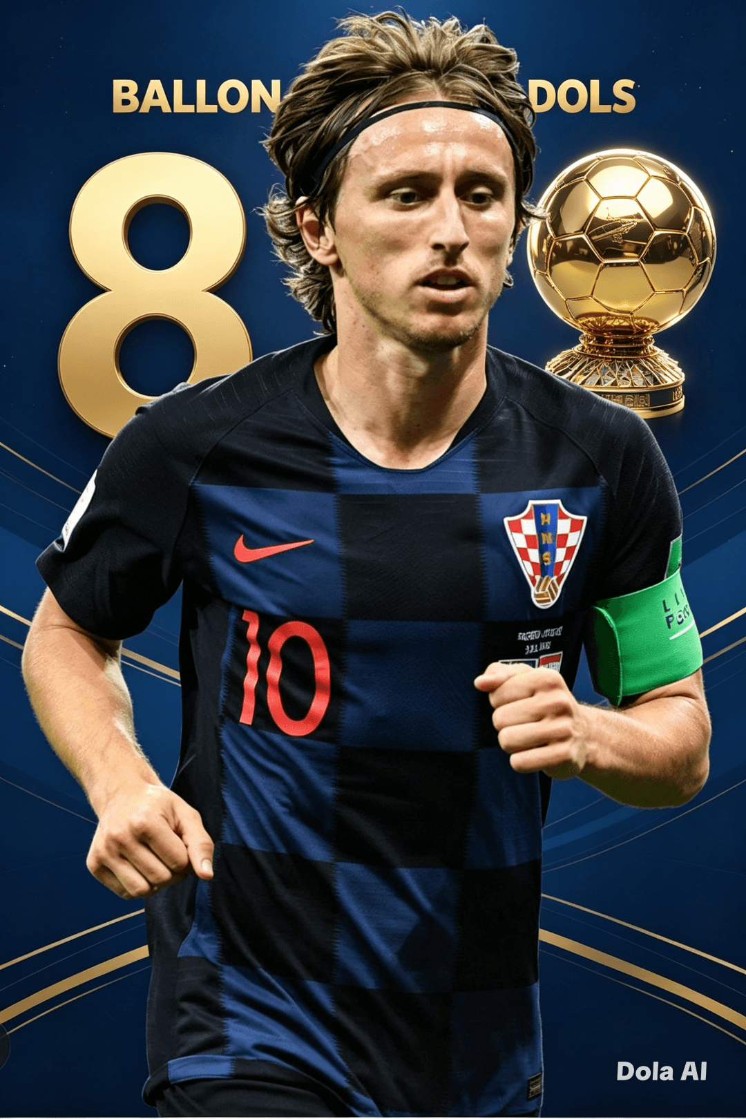 Modric gigante fez atuações incríveis com passes que destruía qualquer meio campo ou zaga merecido