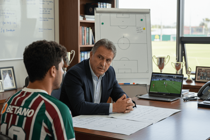 2X0 pro Bahia Treinador me chamou pra conversar. Futuramente iremos descobrir oq vai acontecer.