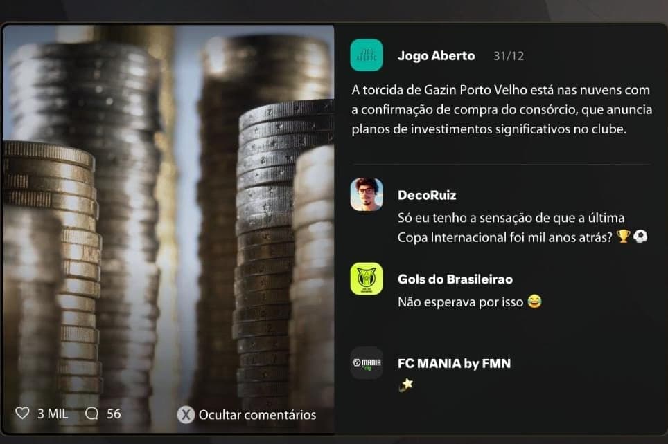 Na divisão de assesso o time Gazin Porto Velho. Quer investir na base do clube. Isso esta com novo consórcio e dinheiro para time.