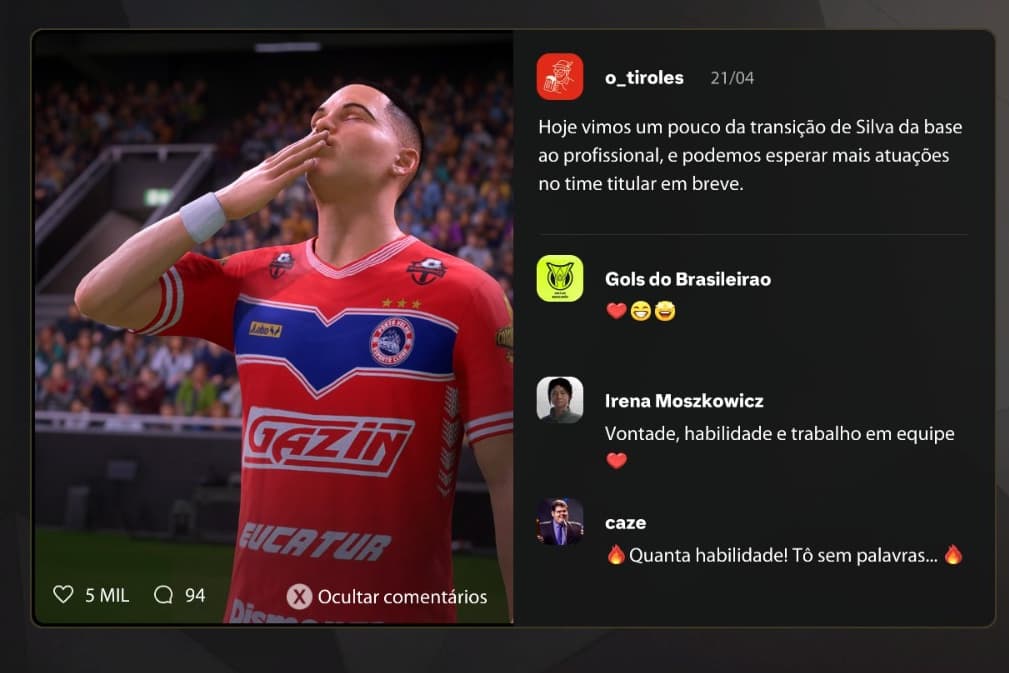 Jogador de base brilhando.