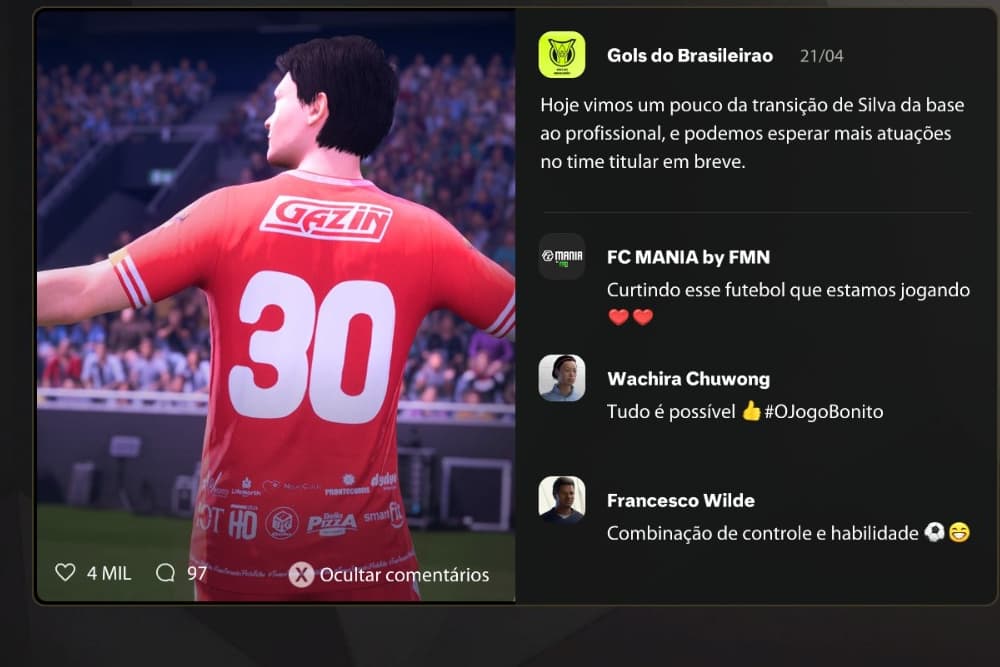 Jogador de base brilhando.