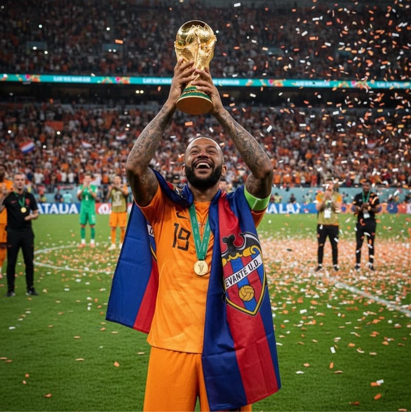 Memphis Depay é CAMPEÃO DO MUNDO! 🏆🇳🇱 Atuação de gala com hat-trick na final! Orgulho gigante em ter esse craque conosco! Será que vem…