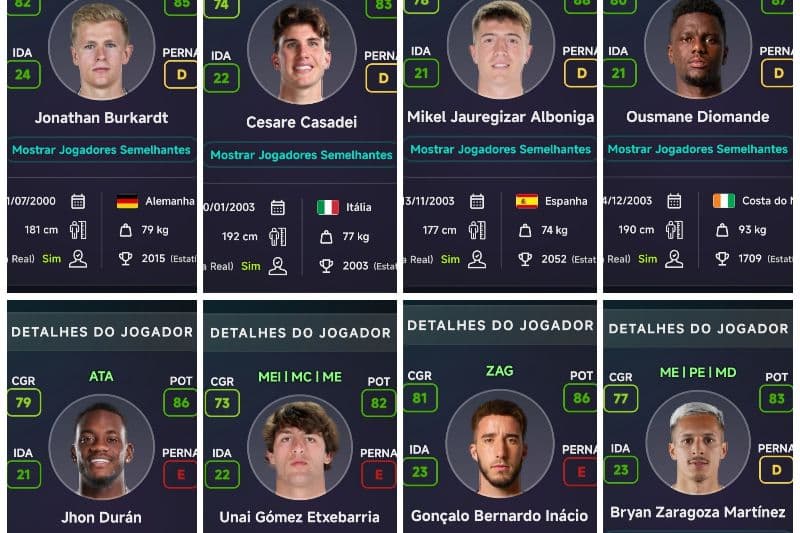 - lista de reforços ... Para essa janela de janeiro e p/ 1° janela 2026/27 lembrando que temos que nos manter na classificação da Champio…