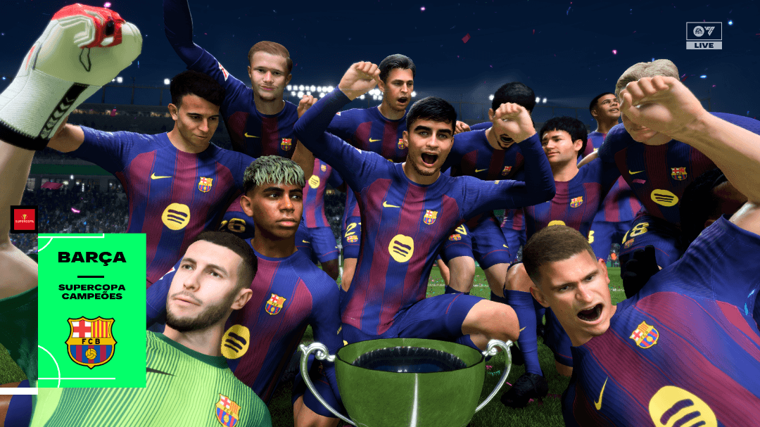 Ótimo começo no Barcelona!! Campeões da Supercopa da Espanha, após uma final emocionante contra o Betis. #vamosbarca
