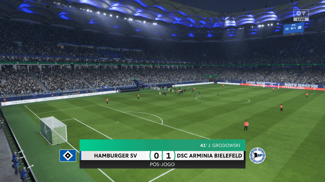 Arminia vence por 1x0 e esta na quartas da DFB Pokal!!!