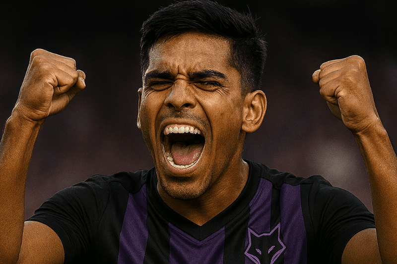 Voltando a campo, e a ser decisivo como sempre Dale Fox💜🖤💜🖤