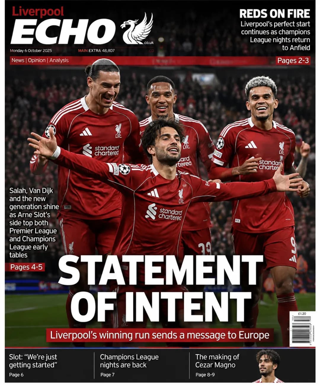 Liverpool x Real Madrid abrem a Champions. Cezar Magno, gênio brasileiro da última era, tenta se recuperar após momentos difíceis nos últ…