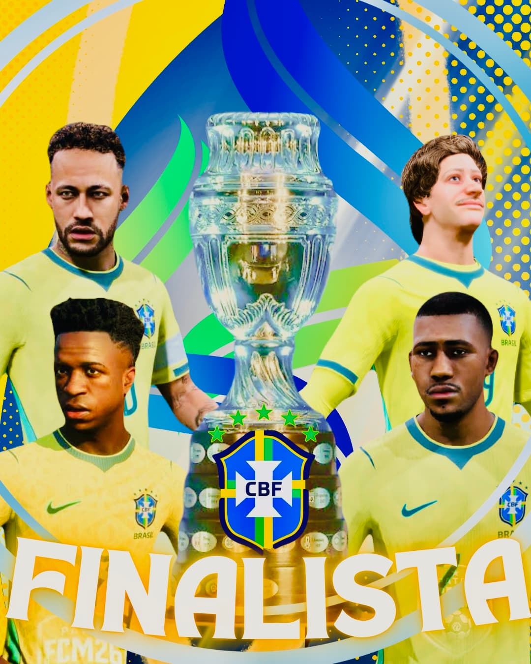 O Brasil é finalista da Copa América 2028❗️🇧🇷🇧🇷