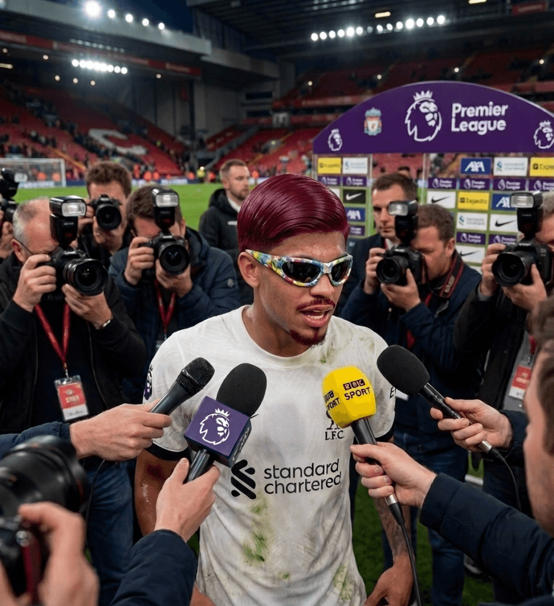 Reporter: Oque vc acha sobre a derrota por 2 a 0 e pela provocação de Estêvão? Memphis: A derrota é algo triste pois eramos líder da liga…