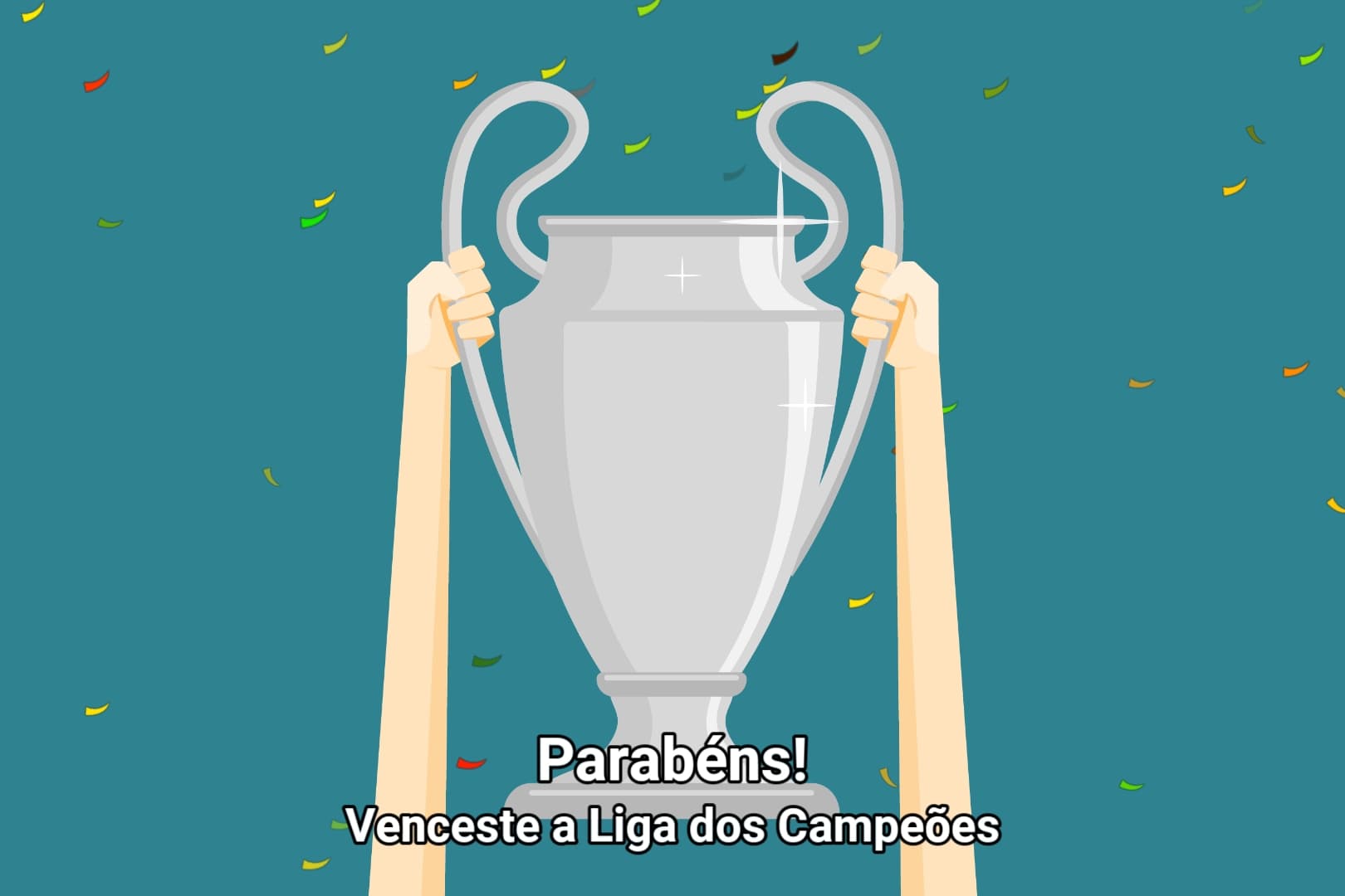 Vamos, venci a liga dos campeões