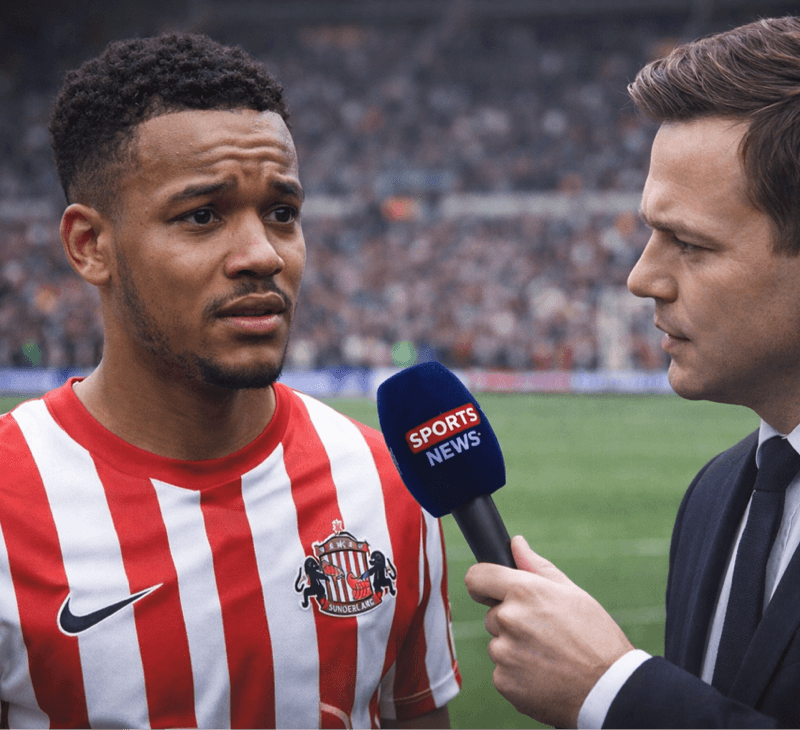Welington em entrevista “No momento que eu soube disso meu chão desabou, mas me veio na cabeça o filho dele que é da base do SUNDERLAND, …