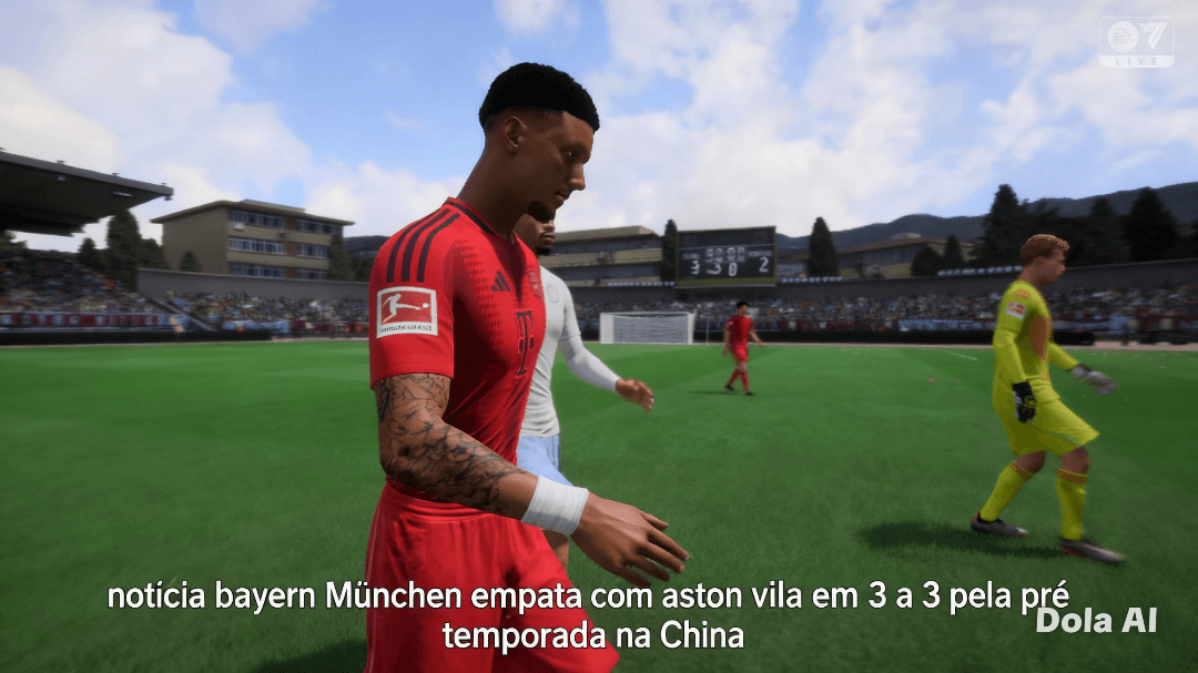 Bayern München 3 x aston vila 3 1 ⚽️ 2 🅰️🅰️ Wir haben eine 10 vergeben.