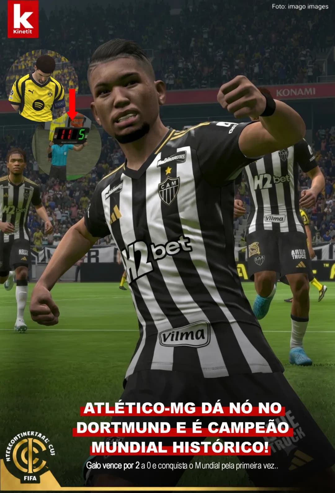 No MetLife Stadium, o Atlético-MG foi superior, venceu o Dortmund por 2 a 0 e fez história. Arda Özler deixou o campo inconformado, demon…