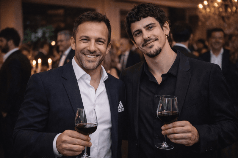 Bons momentos, boa companhia e um brinde ao que realmente importa!