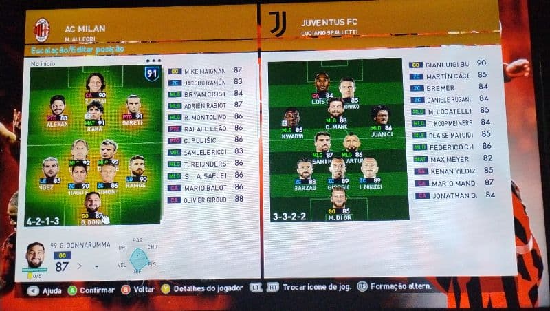 PRONTOS PARA ENFRENTAR A JUVENTUS, VAMOS EM BUSCA DA VITÓRIA EM CIMA DA VELHA SENHORA, FORZA MILAN !