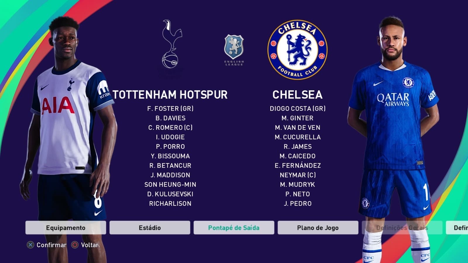 Dérbi de Londres fora de casa! 🔥⚽ O Chelsea FC visita o Tottenham Hotspur FC pela Premier League 🏟️ Ambiente pesado, rivalidade intensa…