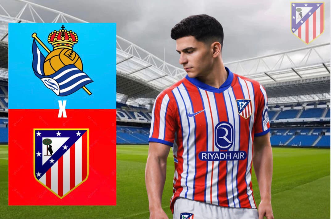 Próximo jogo do nosso atlético é contra a real sociedad pela laliga e o primeiro de 2026, será que o nosso atleti consegue trazer os 3 po…