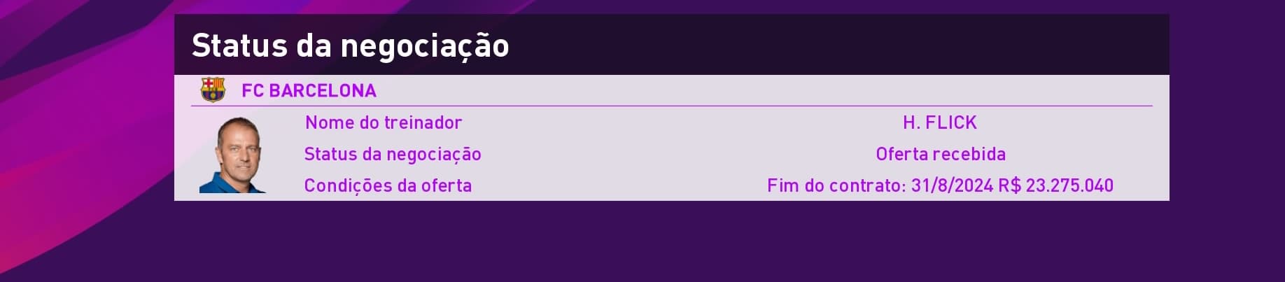 PRECISO DE AJUDA!!! Meu sonho é jogar no Barcelona e o Hansi Flick nos mandou uma proposta não sei se fico no Liverpool ou vou para o Bar…
