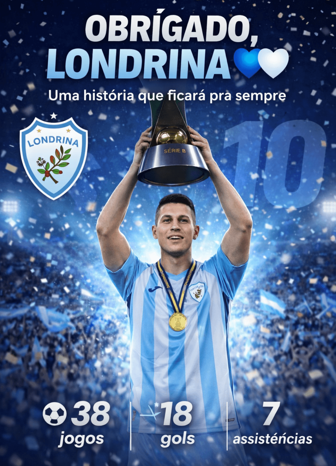 Hoje me despeço do clube que me abriu as portas quando eu tinha apenas 11 anos, o meu maior sonho era conquistar uma grande título com es…