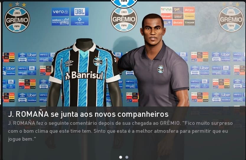 Primeira contratação do Grêmio para a temporada 2026 é o zagueiro Romaña vindo do San Lorenzo, da Argentina.